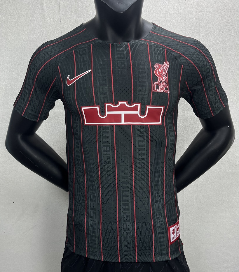 AAA Quality Liverpool 23/24 Joint Black/Red Soccer Jersey(Player
